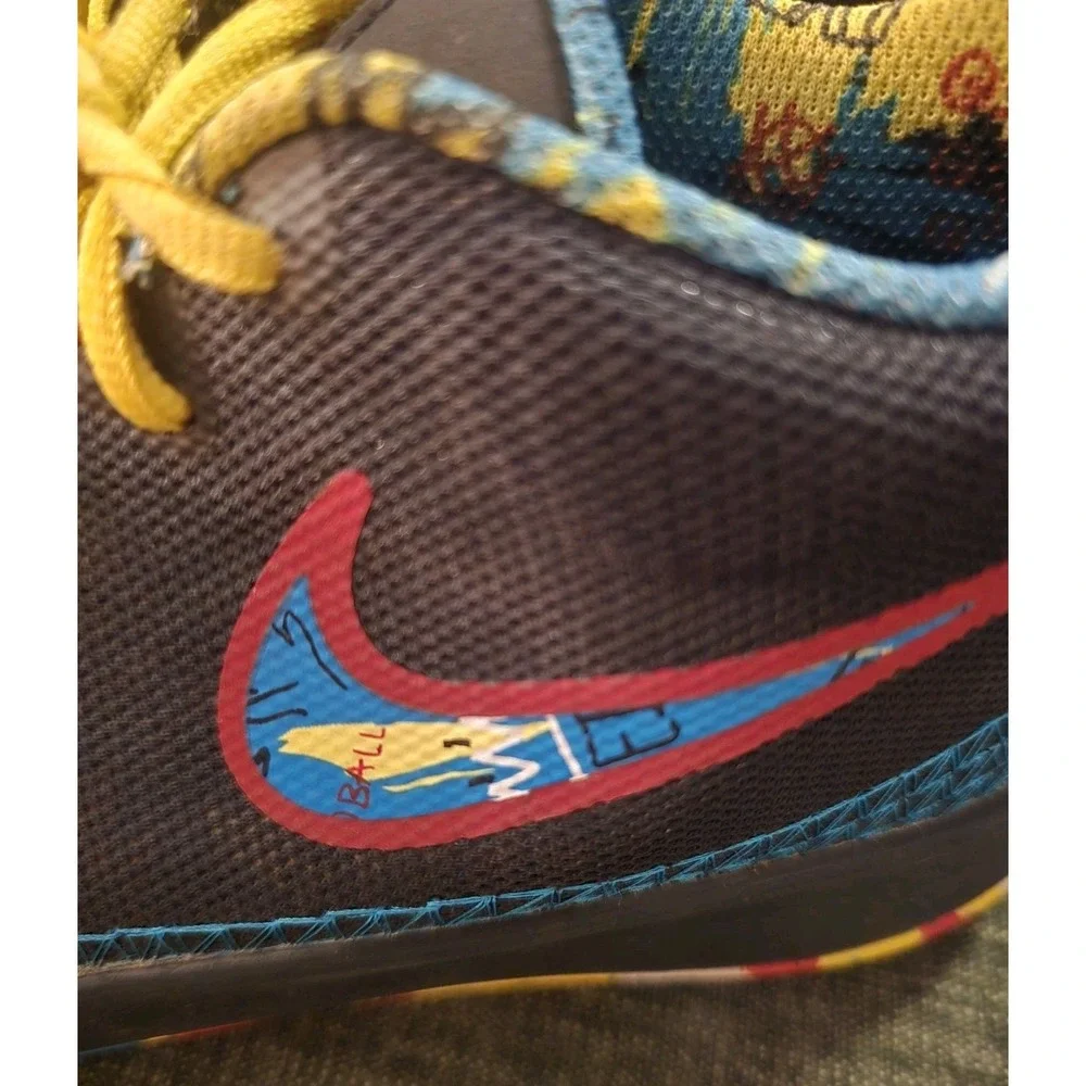 Nike Kyrie Flytrap 6 Youth Size 38.5 Multi Color Basketball Sneakers Irving